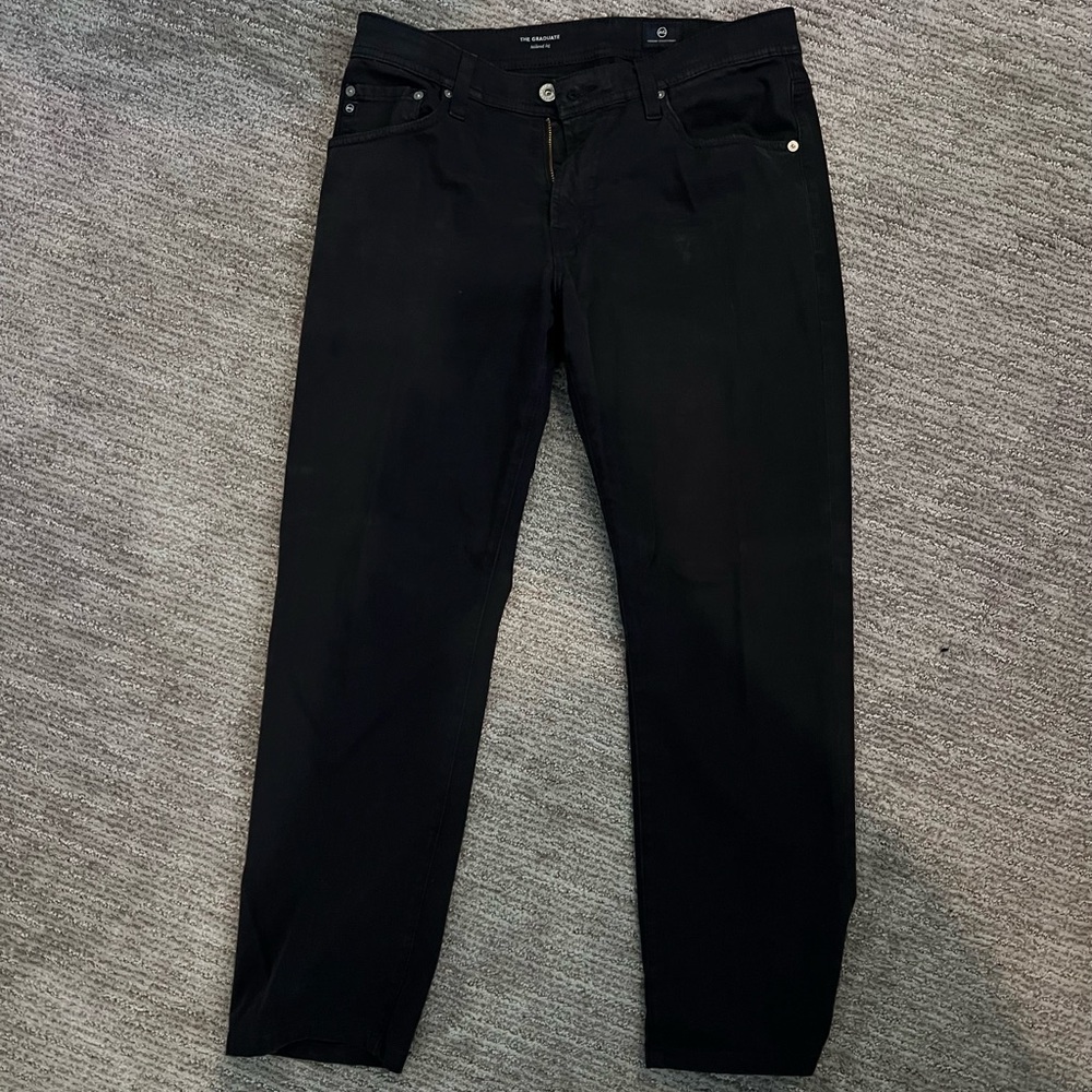 Adriano Goldschmied AG The Graduate 5 pocket pant, Navy, Sz 31